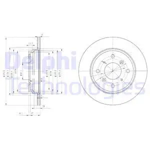 Brake Disc (BG3062)