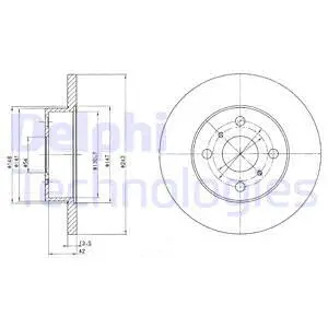 Brake Disc (BG2254)