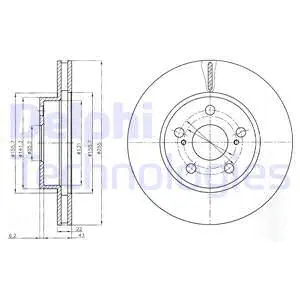 Brake Disc (BG4269)