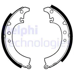 Brake Shoe Set (LS1140)