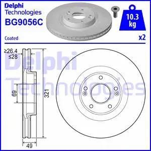 Brake Disc (BG9056C)
