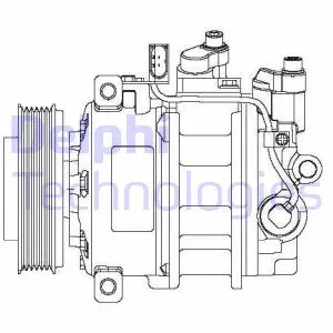 Compressor, air conditioning (CS20475)