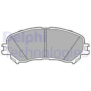 Brake Pad Set, disc brake (LP3275)