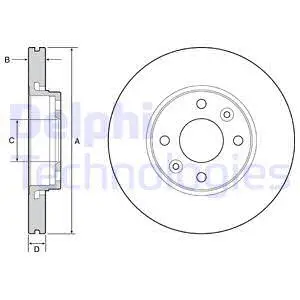 Brake Disc (BG4459C)
