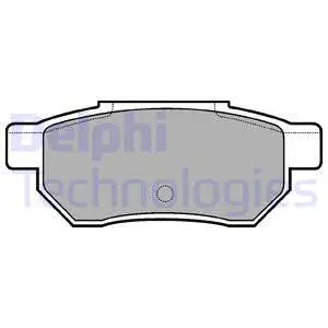 Brake Pad Set, disc brake (LP562)