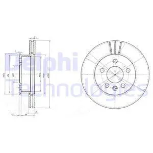 Brake Disc (BG2717)