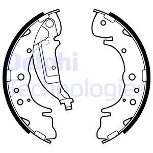 Brake Shoe Set (LS1986)