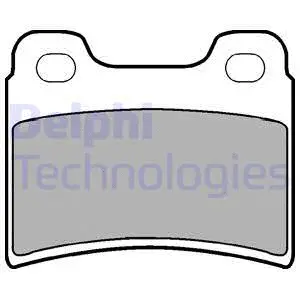Brake Pad Set, disc brake (LP904)