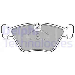 Brake Pad Set, disc brake (LP602)