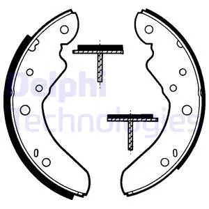 Brake Shoe Set (LS1308)