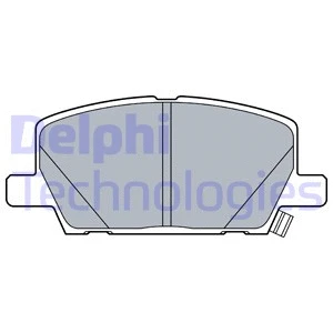 Brake Pad Set, disc brake (LP3482)