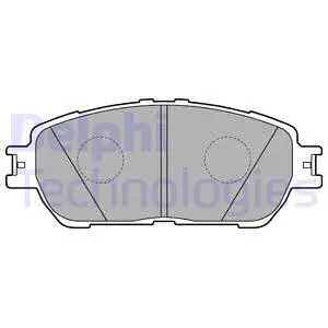 Brake Pad Set, disc brake (LP2132)