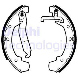 Brake Shoe Set (LS1403)
