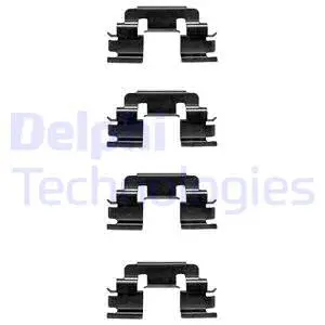Accessory Kit, disc brake pad (LX0381)