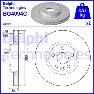 Brake Disc (BG4094C)
