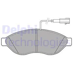 Brake Pad Set, disc brake (LP2498)