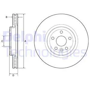 Brake Disc (BG9177C)