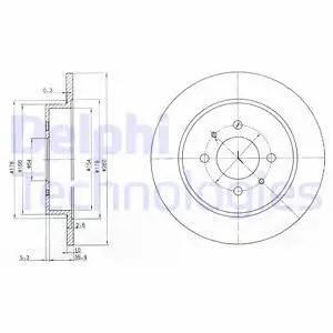 Brake Disc (BG3102)