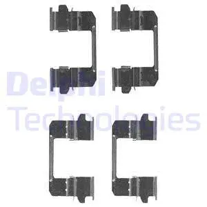 Accessory Kit, disc brake pad (LX0618)