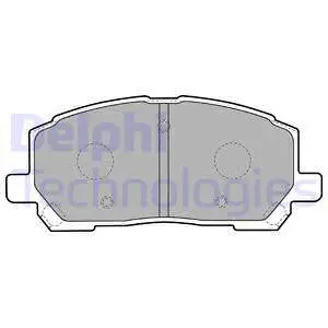 Brake Pad Set, disc brake (LP1908)