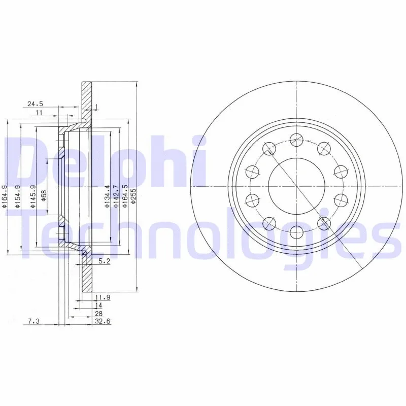 Brake Disc (BG3674C)