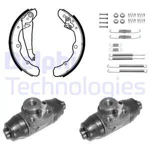 Brake Shoe Set (1041)