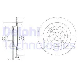 Brake Disc (BG2805C)
