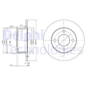 Brake Disc (BG2747)