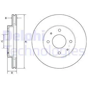 Brake Disc (BG4537)