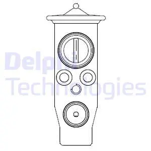 Expansion Valve, air conditioning (CB1013V)