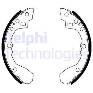 Brake Shoe Set (LS1824)