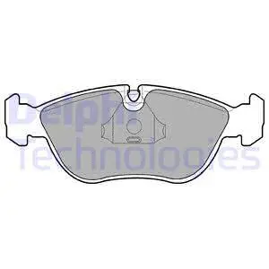 Brake Pad Set, disc brake (LP839)