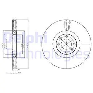 Brake Disc (BG9107)