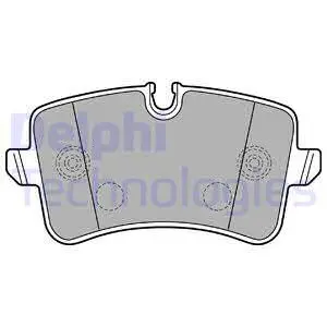 Brake Pad Set, disc brake (LP2226)