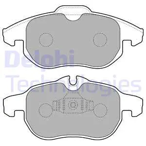 Brake Pad Set, disc brake (LP1723)