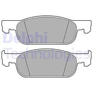 Brake Pad Set, disc brake (LP3286)