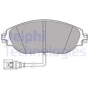 Brake Pad Set, disc brake (LP3389)
