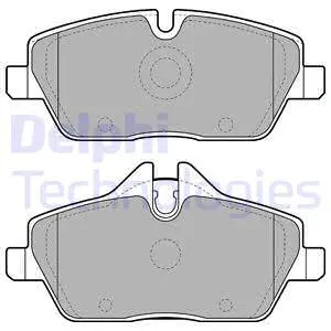 Brake Pad Set, disc brake (LP1923)