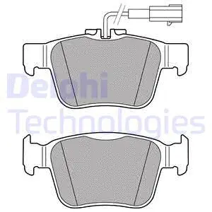 Brake Pad Set, disc brake (LP3311)