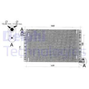 Condenser, air conditioning (TSP0225262)