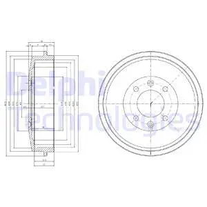 Brake Drum (BF265)