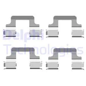 Accessory Kit, disc brake pad (LX0437)