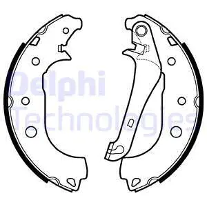 Brake Shoe Set (LS2108)