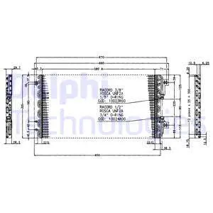 Condenser, air conditioning (TSP0225166)