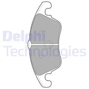 Brake Pad Set, disc brake (LP2099)