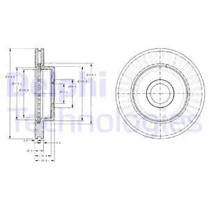 Brake Disc (BG3659)