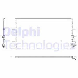 Condenser, air conditioning (TSP0225640)