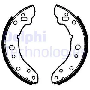 Brake Shoe Set (LS1092)