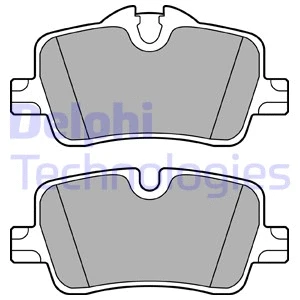 Brake Pad Set, disc brake (LP3606)