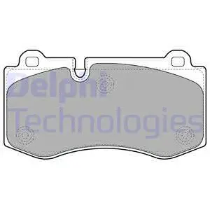 Brake Pad Set, disc brake (LP1980)